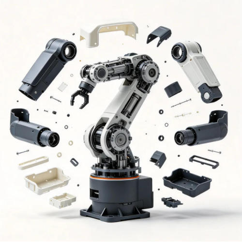 Qalabka Robot-ka Warshadaha ee Caagga Shell Mold