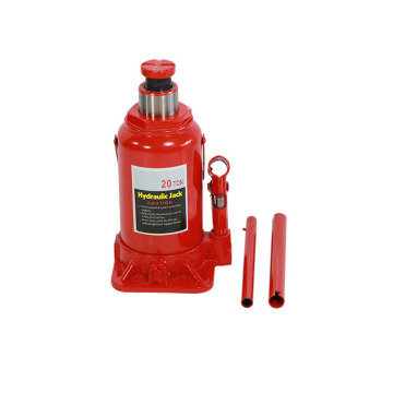 High Quality High Lifting Red Air Bottle Jack with Safety Valve for Garages
