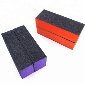 High Quality Disposable White and Black Mini Buffer Block Nail File