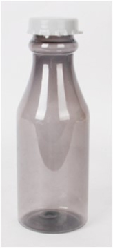600mL Dark Single Wall Water Bottle
