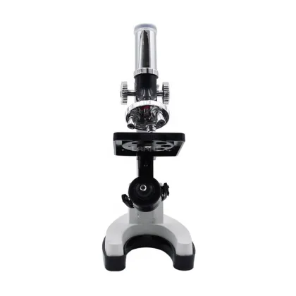 300X-1200X Compound Microscope for Kids - Metal Body STEM Toy with Glass Optics