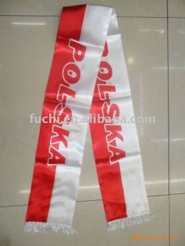 2011 hot promotion fan scarf with customize design