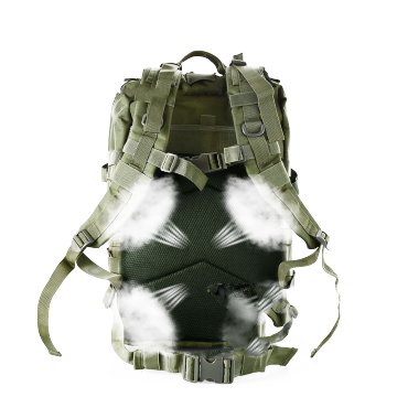 50l Taktischer Rucksack Camo Green