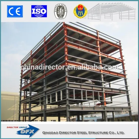 SGS certified pre engineering steel structure building