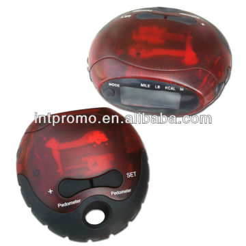 High quality new design multifuncion radio pedometer