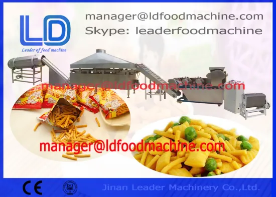 Dough Snacks Fried Wheat Flour Snacks Making Machine Mixing / Shaping / Drying Shrimp Chips