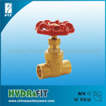 brass stem gate valve for welding