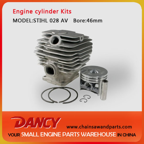 Stihl 028AV cylinder & piston replacement kit