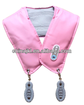 Vibrating PU Leather Massage Pillow with Fashionable Design