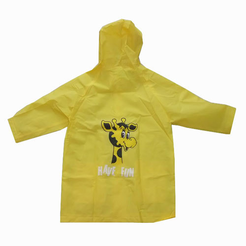 EVA Raincoat with Giraffe Charm