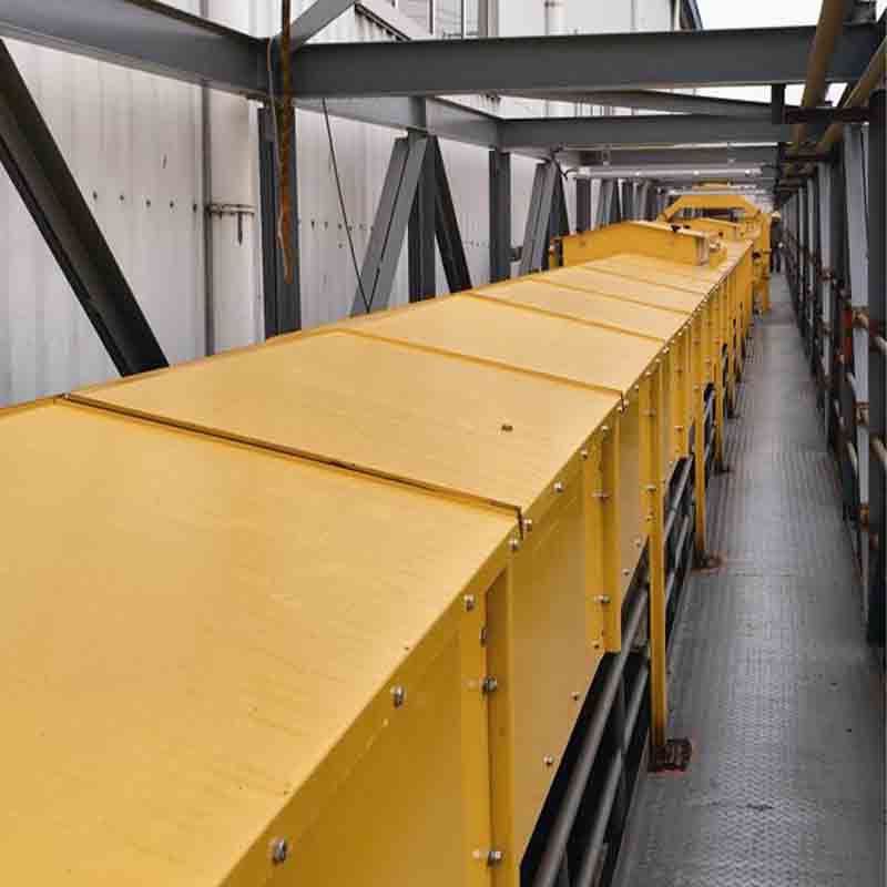ore handling air cushion belt conveyor