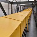Mining material air cushion conveyor