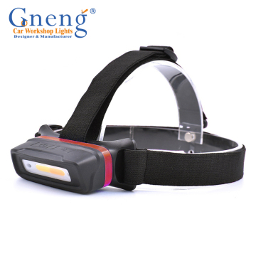 Color Changeable Rechargeable LED Headlamp with Hand Wave Sensor for Camping and Night Running