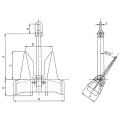 Tipo marino AC-14 High Holding Force sin barra