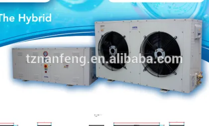 chiller for banana storage with semi-hermetic compressor