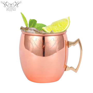 18OZ Stainless Steel Copper Moscow Mule Cocktail Mug
