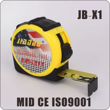 co-molded case cheap 3m/5m/7.5m steel tape measure