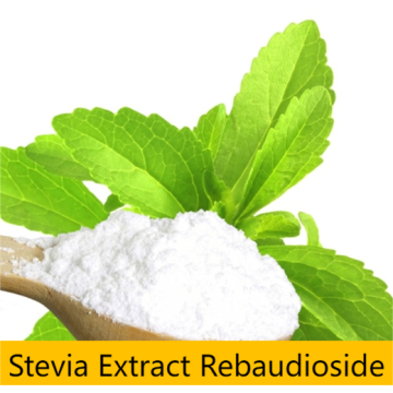 Stevia hojas de hojas en polvo de estevióside