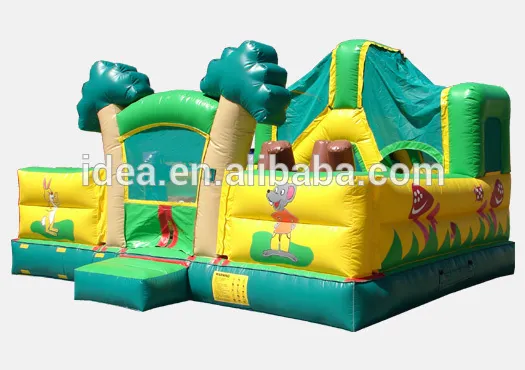 Kids inflatable amusement park, inflatable fun city for kids FN046