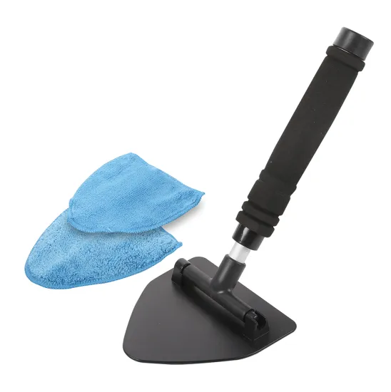 Promotional Magnetic Car Brush Windscreen Cleaning Kit: Microfiber Extendable Window Cleaner