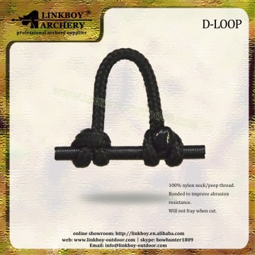 New product D-LOOP 100% nylon nock string archery arrow for hunting equipment