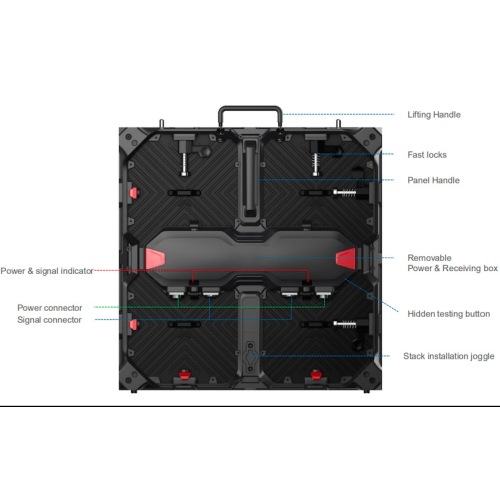 Indoor P2.9 rental led video display