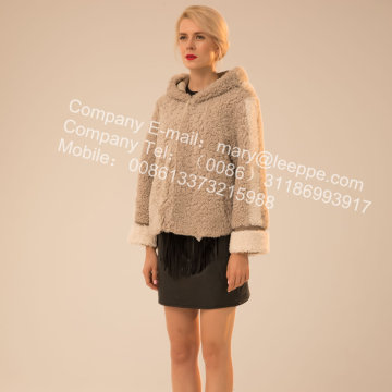 Pendek Jaket Pendek Merino Shearling For Lady