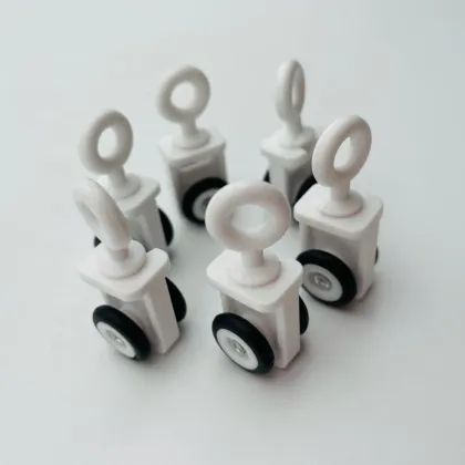 Silent Smooth Rubber Carrier for Glydea Track - Motorized Curtain Accessories