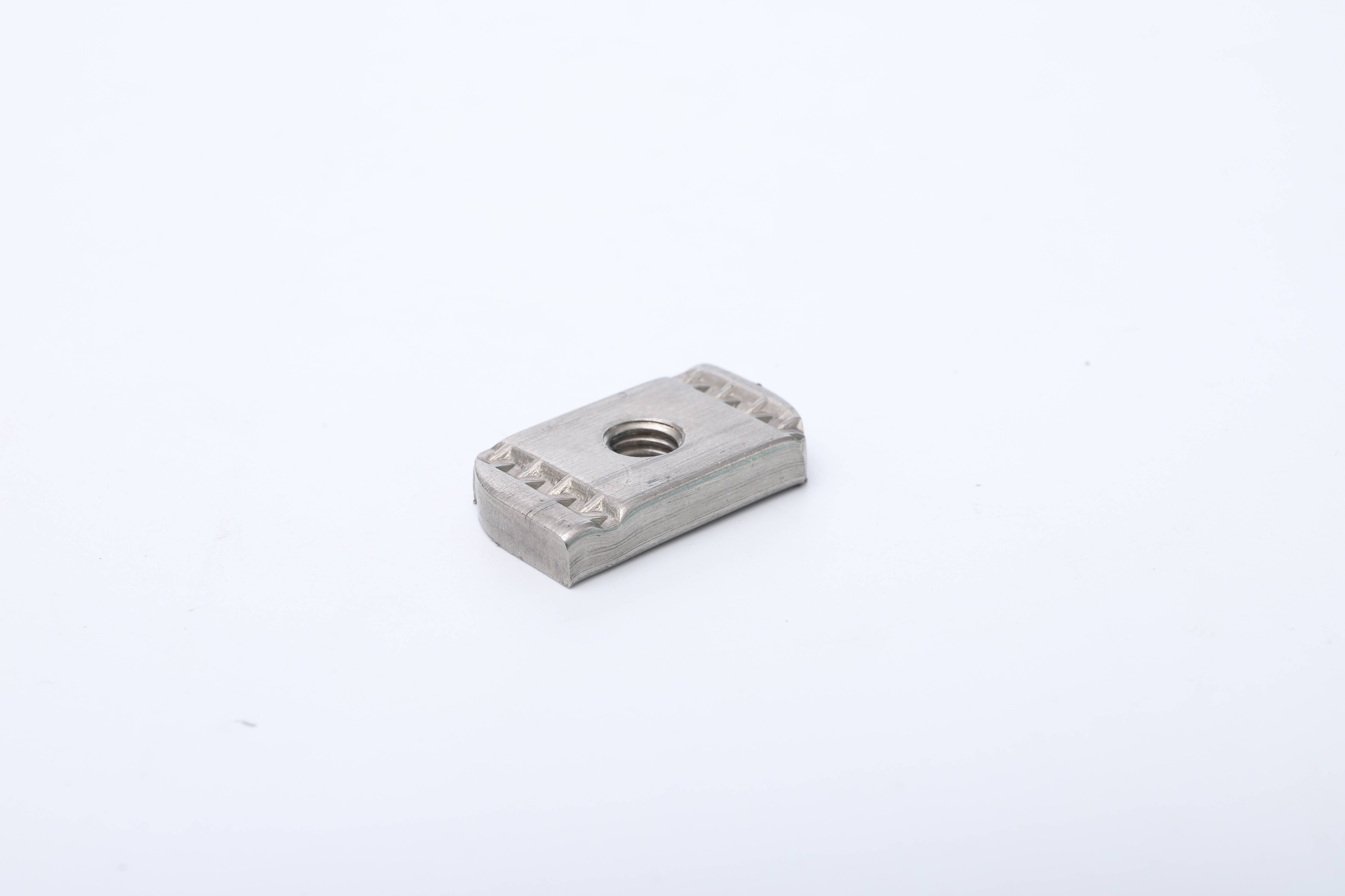 Cage Nuts Aluminum Alloy Anodized Serrated Nuts