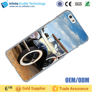 Soft clear TPU case PC hard back cover Custom your own design with Print on 2D mobile phone shell sublimation metal sheet