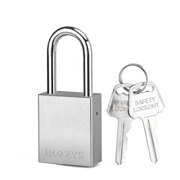 Non-Rekeyable Anodized Aluminium Padlock for Industrial Equipment Overhaul