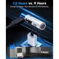 باتری لیتیومی قابل شارژ USB-C 8PCS 1.5V AAA 1300mWh