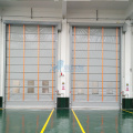 Fast Automatic folding up stacking high speed door