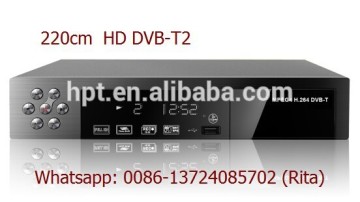 220cm HD DVB-T2 supply from stock with Europe plug