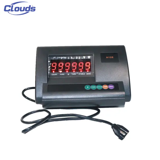 LED Weight Indicator for Clouds Instrument: An Electronic Weigh Indicator