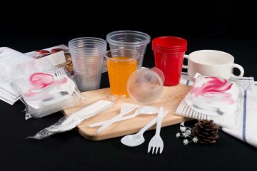 Kubek do lodów PP Owinięty widelec Plastikowa łyżka Jednorazowe sztućce