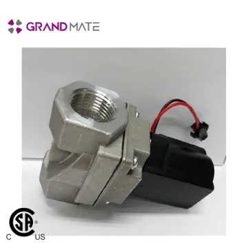 gas detector with shut off valve