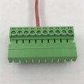 3.5mm 피치 PCB 마운트 10 웨이 터미널 블록