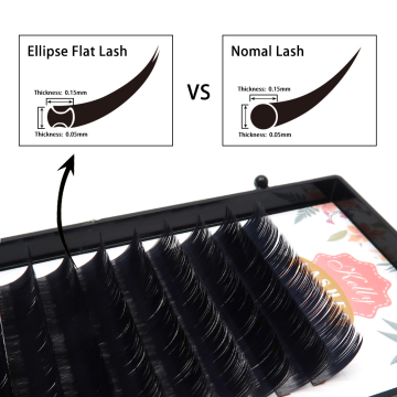 الرموش الفردية Sable Mink: امتدادات الرموش الحريرية الطبيعية الناعمة