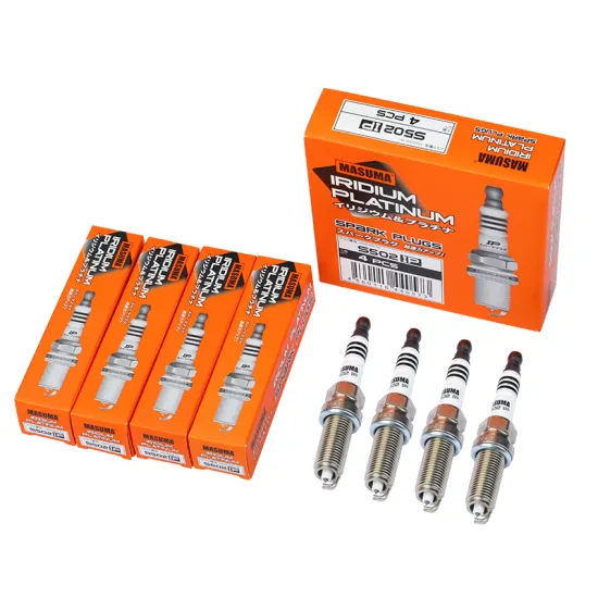 Iridium Platinum Spark Plug S502IP MASUMA Japan Brand - Compatible with NGK, DENSO, and Nissan
