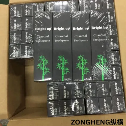 Bright Up Charcoal Private Label Rapid Whitening Toothpaste