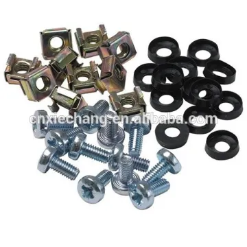M6 Cage Nut with screw,nylon washer