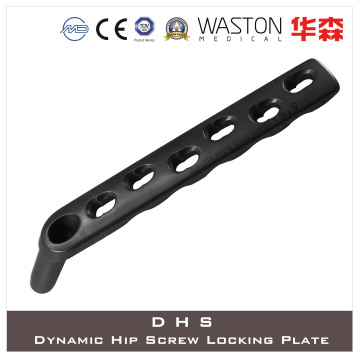 Titanium Dynamic Hip Screw (DHS) Loc Plate with Available Combined Hole