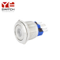 Yeswitch 22 mm IP67 Interrupteur de bouton-poussoir en métal LED scellé