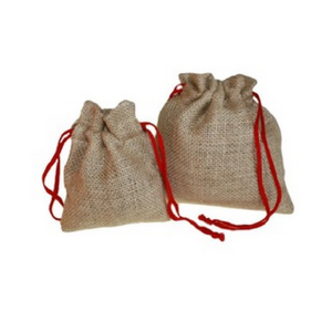 Bolsa de tela de lino natural jabón para regalo de YJX