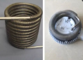 Tube Copper Coiled dengan Sirip Aluminium Spiral