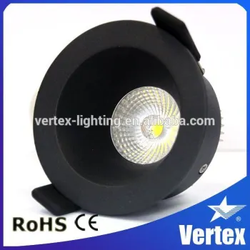 downlight cob black Anti-glare 8W LED recessed led downlight cob black