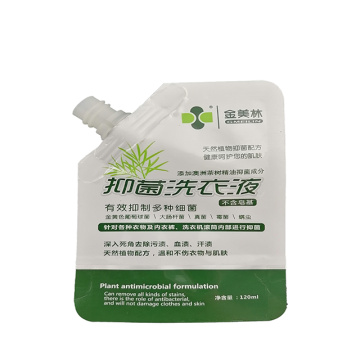 120g disposable travel detergent plastic water outlet bag