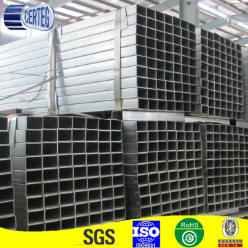 25x50mm Carbon Steel Galvanized Rectangular steel tube