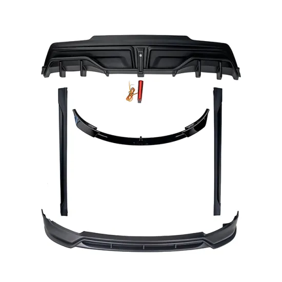 Yofer Universal Car Front Bumper Splitter Diffuser Lip BodyKit Spoiler for Tesla Model Y